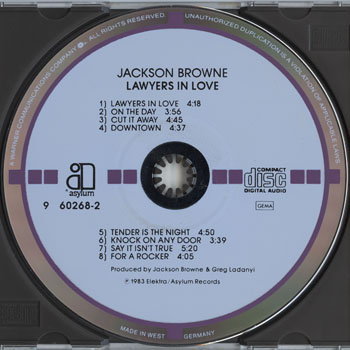 Jackson Browne-Lawyers In Love