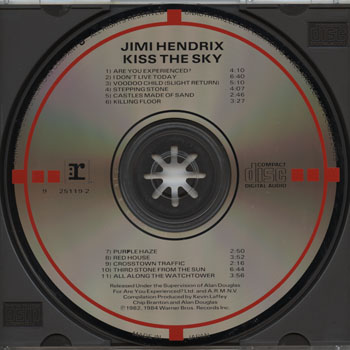 Jimi Hendrix-Kiss The Sky