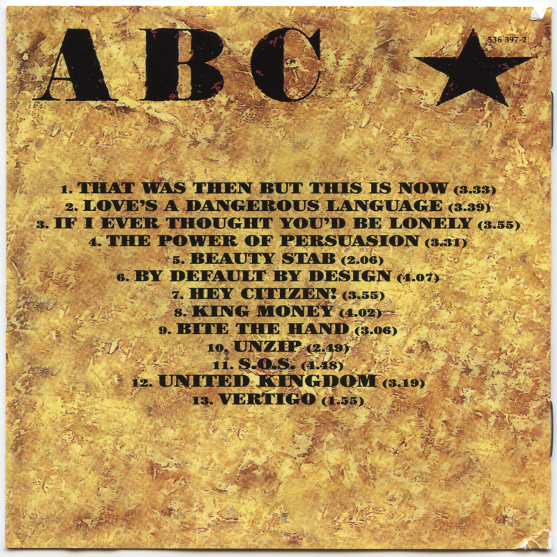 Abc cd. ABC — Beauty stab.